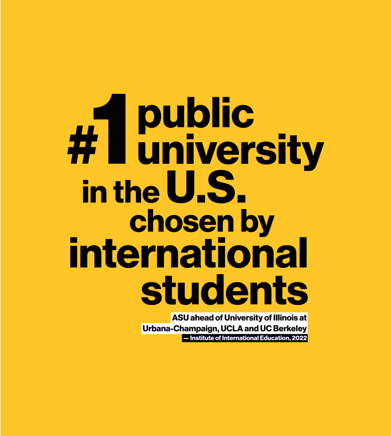 #1 public university in the U.S. chosen by international students