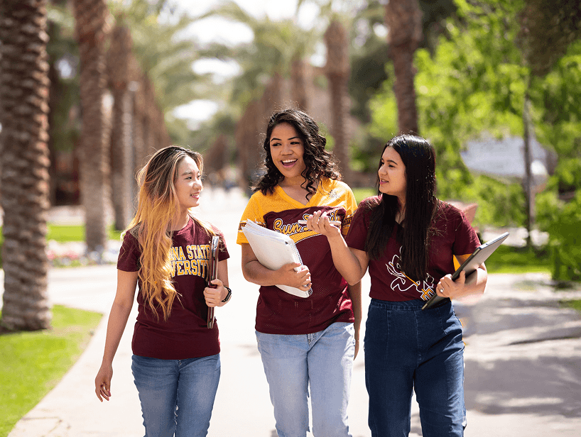 Three ASU students